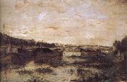 Berthe Morisot Bridge painting